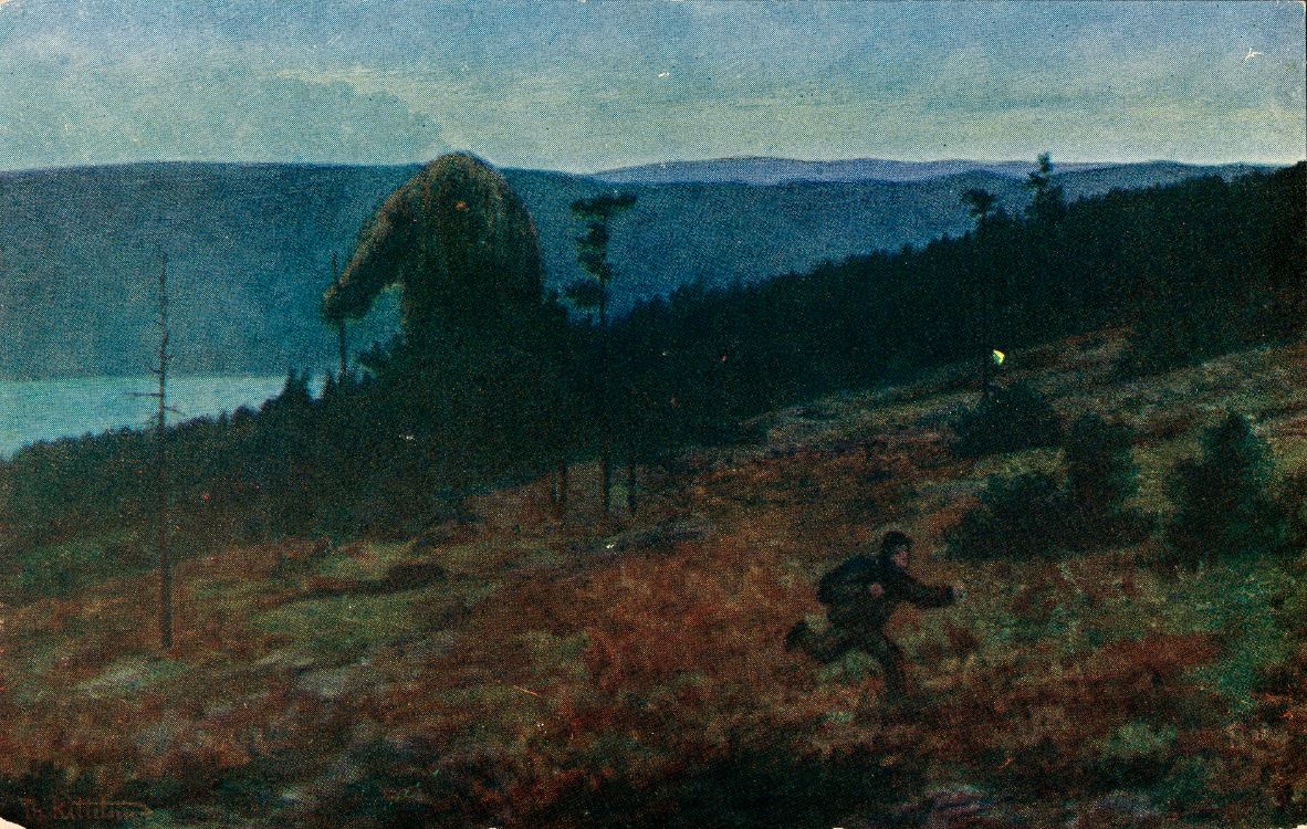 Askeladden og trollet (på flya), 1910